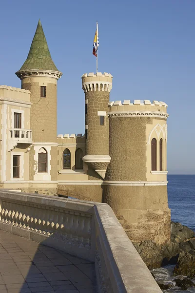 Castello di Wulff a Vina del Mar, Cile — Foto Stock