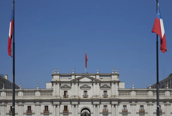 Santiago Chile Março 2016 Palácio Moneda Santiago Capital Chile Moneda — Fotografia de Stock