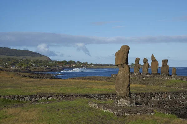 Easter island szobrok — Stock Fotó