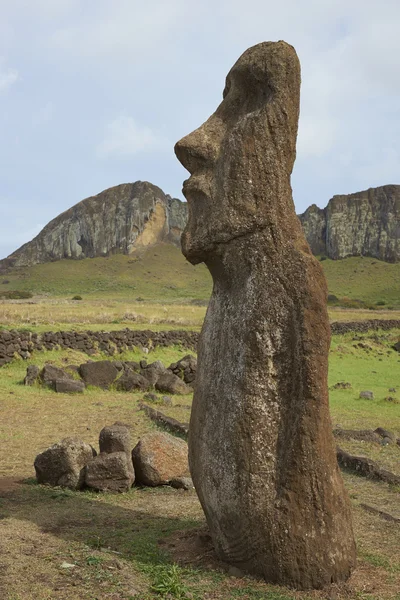 Ahu tongariki, Påskön — Stockfoto