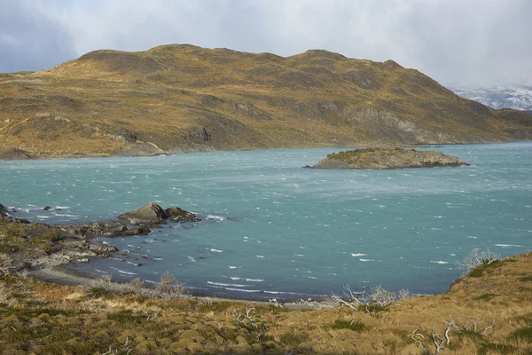 Lago Nordenskjold, Torres del Paine Nemzeti Park — Stock Fotó