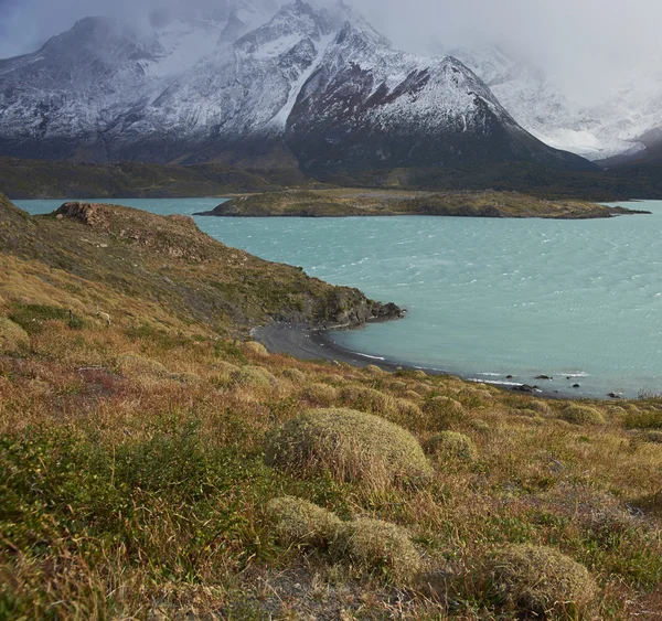 Lago nordenskjold, torres del paine Nationalpark — Stockfoto