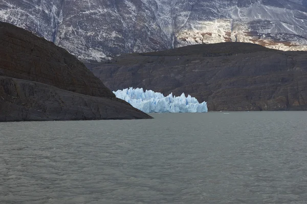 Ledovec Grey v národním parku Torres del Paine — Stock fotografie