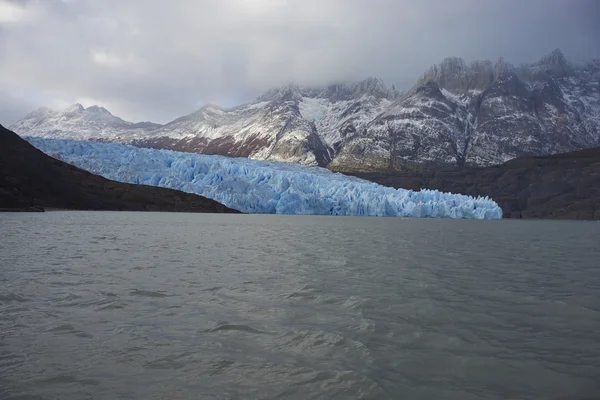 Glaciar Grey en Parque Nacional Torres del Paine —  Fotos de Stock