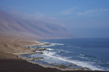 Atacama Pasifik Okyanusu karşılar