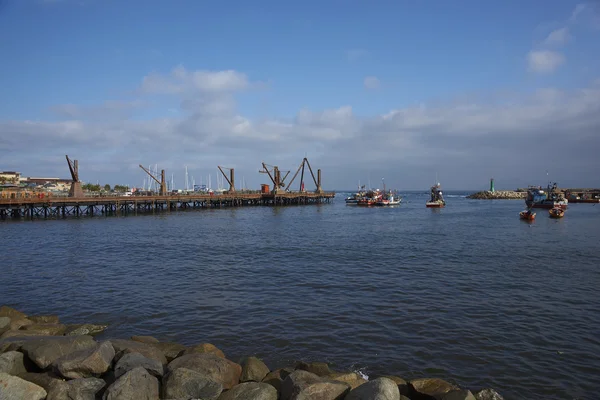 Historische Seebrücke in Antofagasta — Stockfoto