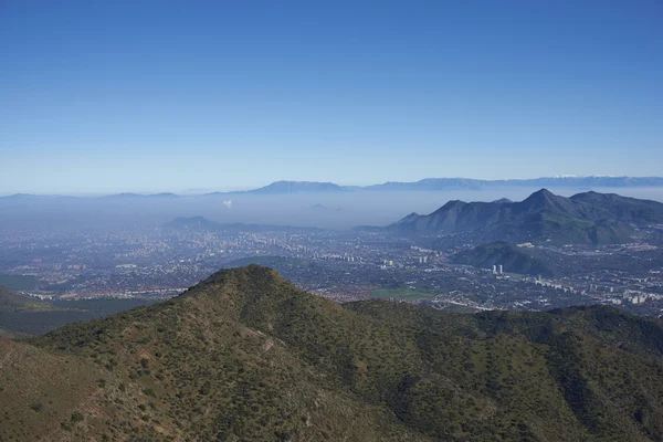 Santiago, hlavním městě chile — Stock fotografie