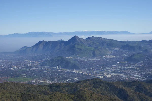 Santiago, hlavním městě chile — Stock fotografie