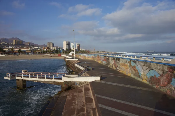 在智利 Antofagasta 沿海城市 — 图库照片