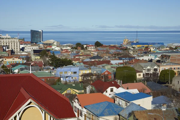 Punta Arenas på Magellans sund — Stockfoto