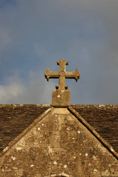 Iglesia Histórica Pequeña Aldea Langridge Cotswolds Cerca Bath Somerset Reino —  Fotos de Stock