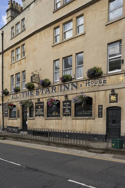 Bath United Kingdom June 2021 Historic Public House Paragon Historic — Stock Photo, Image