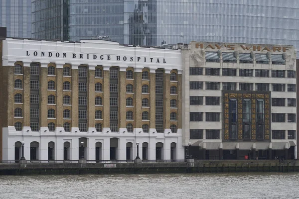 Londres Reino Unido Junio 2021 Edificios Históricos Bordean Río Támesis — Foto de Stock