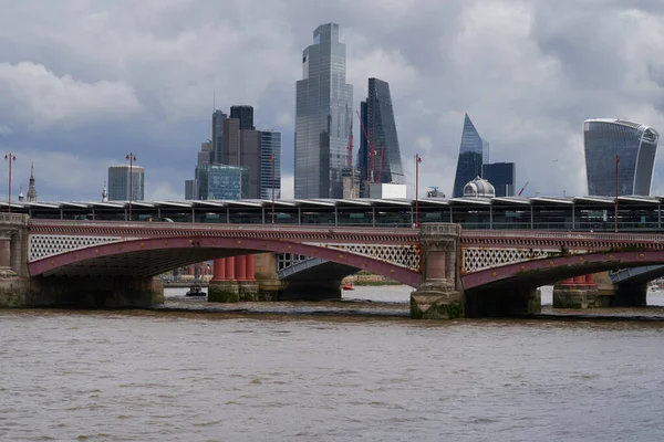 Londres Reino Unido Junho 2021 Blocos Escritórios Modernos Torre Cidade — Fotografia de Stock