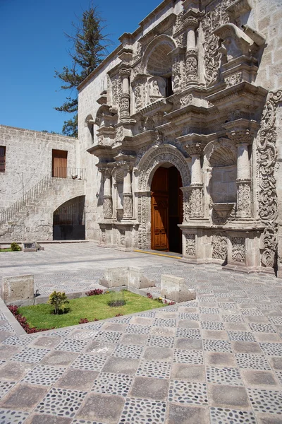 Igreja de San Agustin em Arequipa — Fotografia de Stock