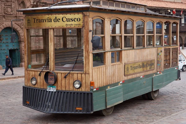 Tranvía Cusco — Foto de Stock