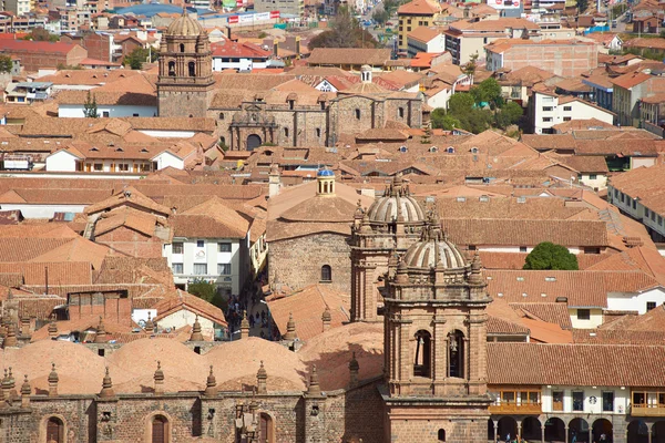 Telhados de Cusco — Fotografia de Stock