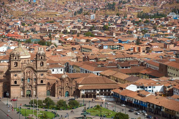 Plaza De Armas a Cusco — Foto Stock