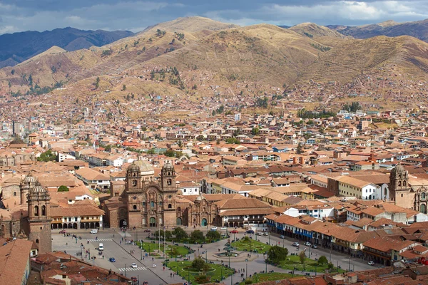 Plaza De Armas a Cusco — Foto Stock