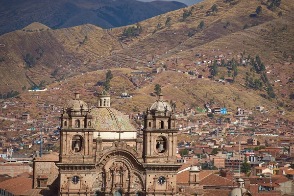 Iglesia de la Compania in Cusco — Stock Photo, Image