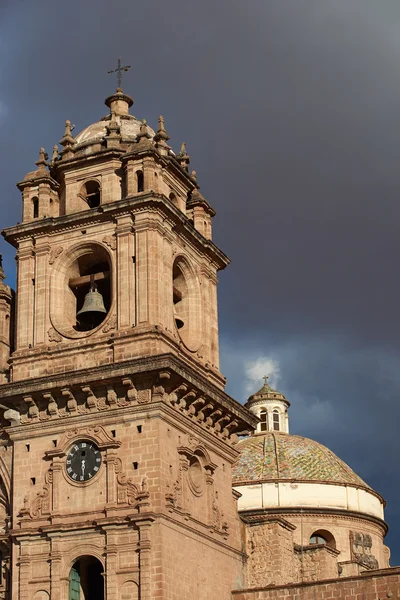 Cusco tarihi kilise — Stok fotoğraf