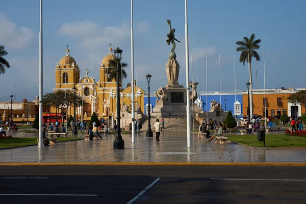 Plaza de Armas Trujillo — Foto de Stock