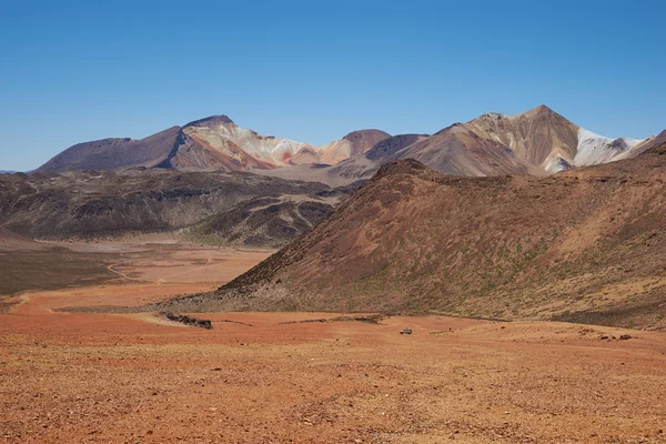 Barevné hory Atacamské pouště — Stock fotografie