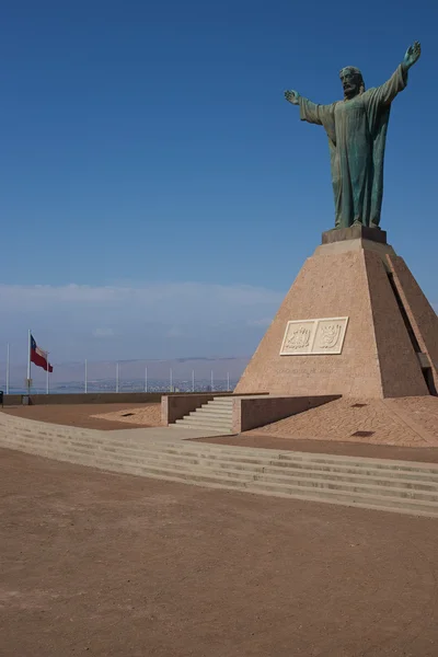 Estatua de Cristo en el Morro de Arica —  Fotos de Stock