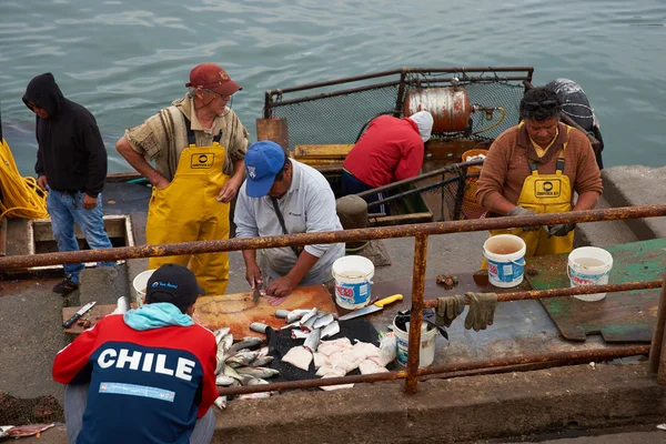 Puerto pesquero — Foto de Stock