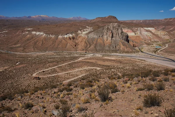 Schlucht im Altiplano — Stockfoto