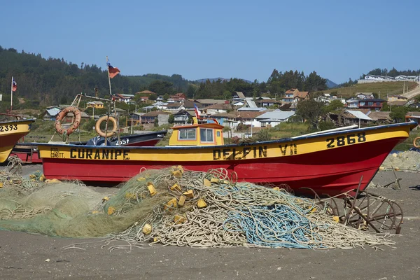 Fischerboote am Strand — Stockfoto