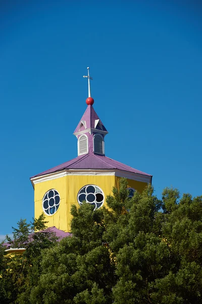 Historic Church of Chiloé — Zdjęcie stockowe