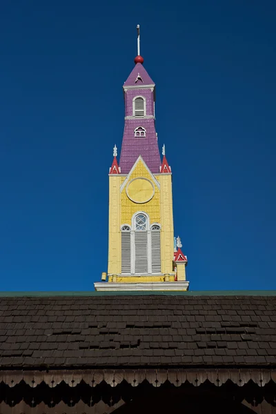 Historic Church of Chiloé — 图库照片