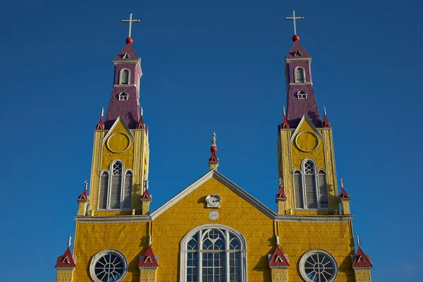 Historic Church of Chiloé — ストック写真