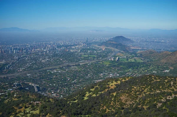 在 Santiago 春天 — 图库照片