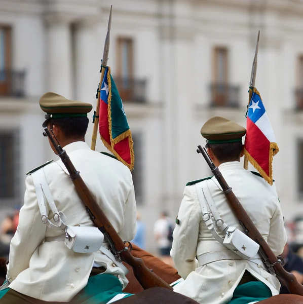 Gekoppelde Carabineros — Stockfoto