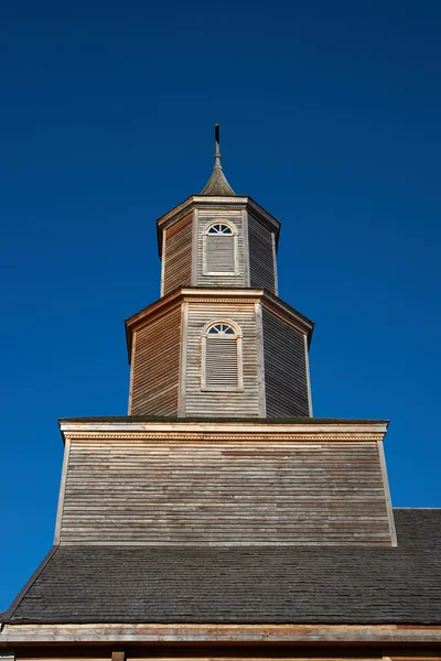 Historic Church of Nercon on Chiloé Island — Stock fotografie