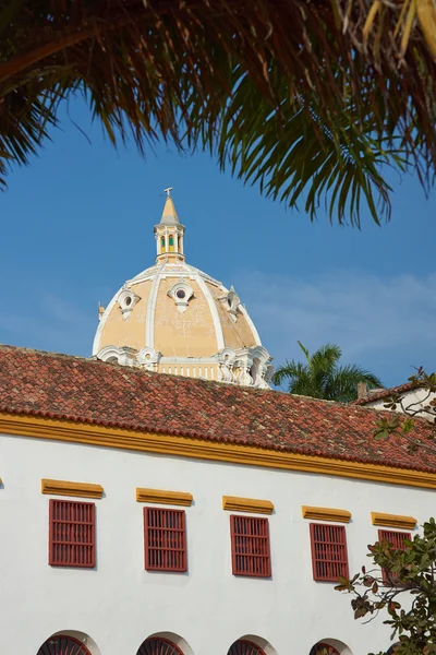 Historische gebouw van Cartagena — Stockfoto