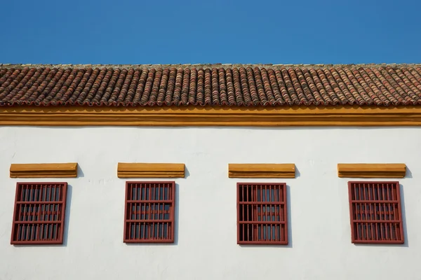 Historická budova Cartagena — Stock fotografie