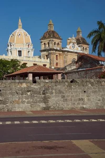 Ciudad amurallada de Cartagena — Foto de Stock