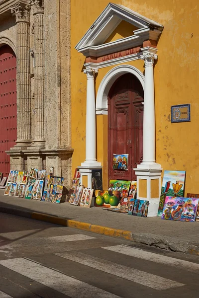 Pinturas para venda — Fotografia de Stock