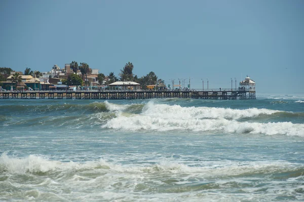 Molo w Huanchaco — Zdjęcie stockowe