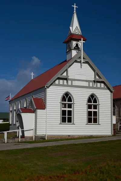 Φώκλαντ νησιά εκκλησία — Φωτογραφία Αρχείου