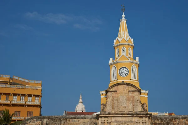 Cartagena Clock Tower — Stock Photo, Image