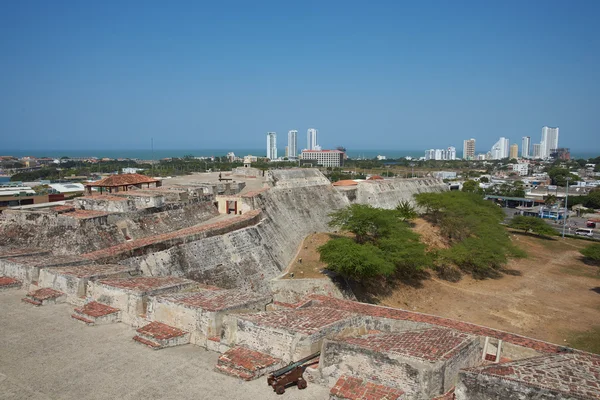 Slottet San Felipe De Barajas — Stockfoto