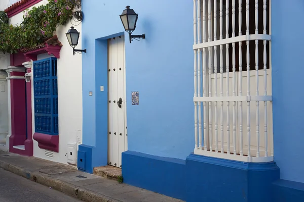 Edifici storici a Cartagena de Indias — Foto Stock
