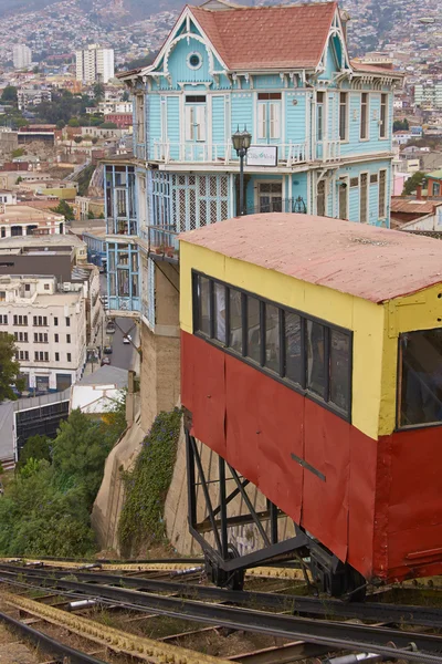 Ascensores z Valparaiso — Zdjęcie stockowe