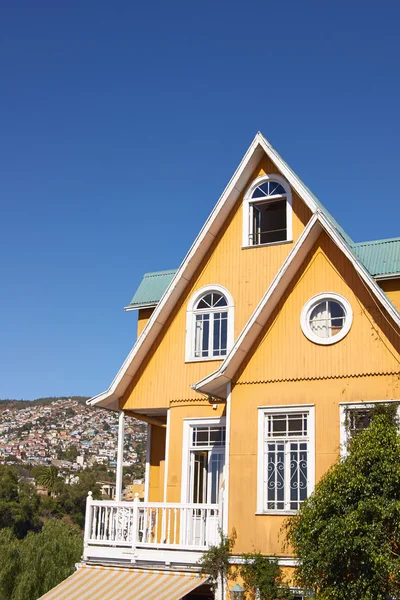 Historische Gebäude von Valparaiso — Stockfoto