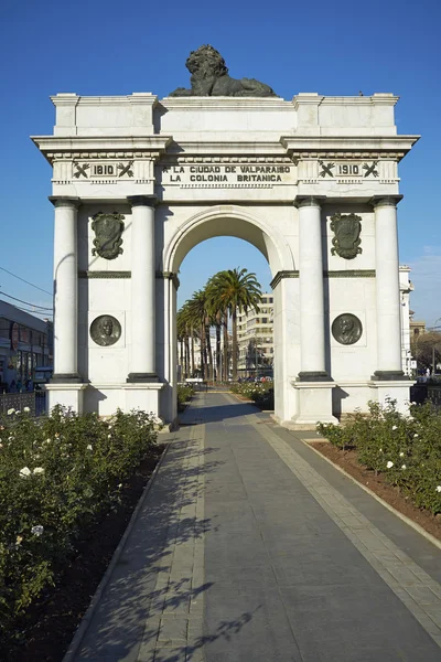 Arco Britanico w Valparaíso — Zdjęcie stockowe