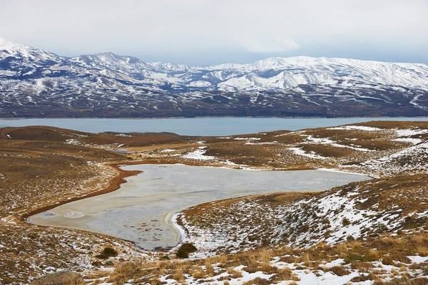 Inverno no Parque Nacional Torres del Paine — Fotografia de Stock